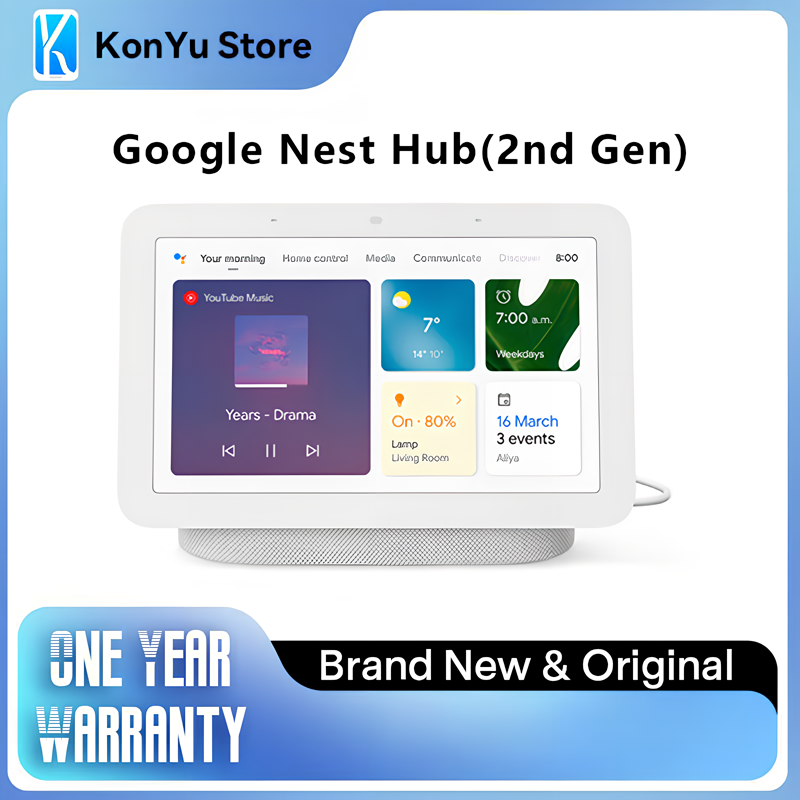 Original Google NEST HUB (2ND  - Google Speaker Nest Hub recension och pris